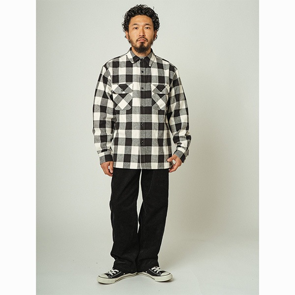 BIG MIKE（ビッグマイク）】 HEAVY FLANNEL WORK SHIRTS フランネル