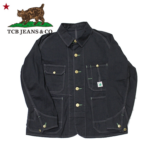 新品未使用　Cat Head Jacket BKBK サイズ36 TCB JEANS（ティーシービー ジーンズ ）】Cat Head Jacket BKBK