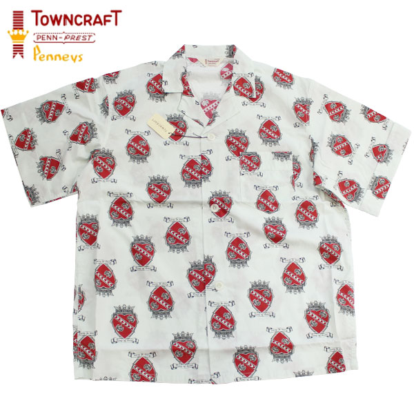 ��TOWNCRAFT�ʥ����󥯥�ե� �ˡ�PENNY'S�ʤڥˡ����ˡ� KURT COBAIN PAJAMA SHIRTS �ѥ���ޥ���� KING OF HERART CROWN HEART���ϡ����� �����ȥ��С���NIRVANA �˥�С���