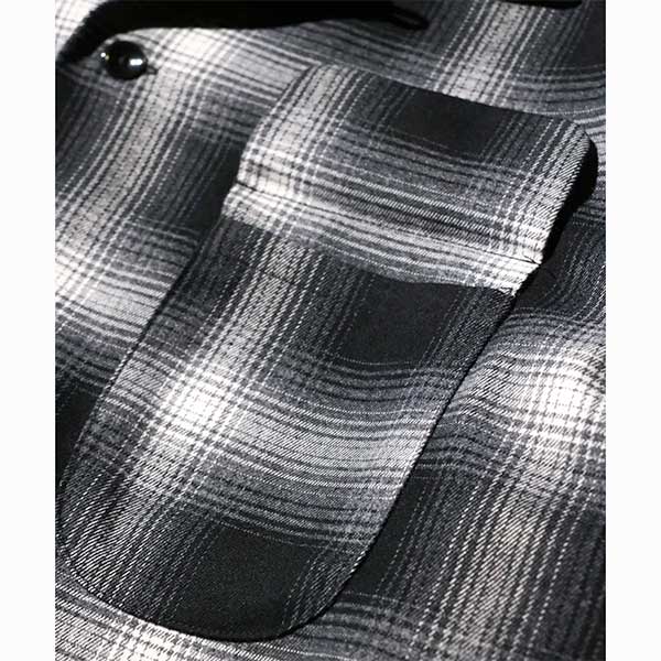 TOWNCRAFTʥ󥯥ե ˡPENNY'Sʤڥˡˡ 50S W-FLAP LOOP COLLAR SHIRTS ֥롼ץ顼 Ĺµ CHECK SHIRTS TC24F00600å MADE IN JAPAN 