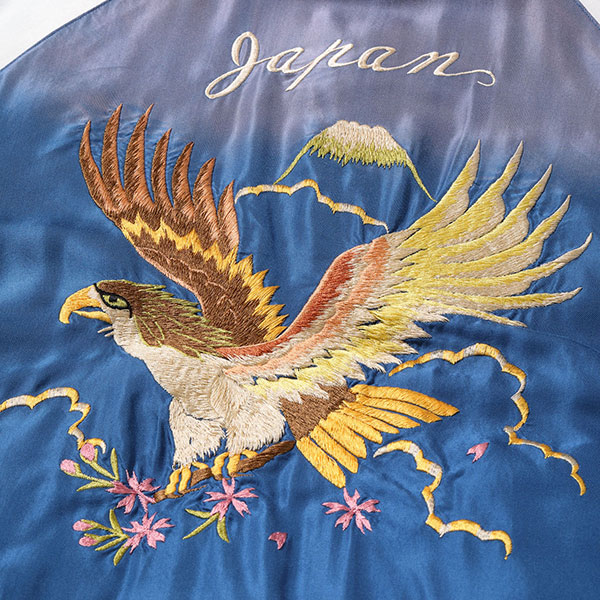 �ڥơ��顼���Ρʥơ��顼�ȥ��襦�ˡ� TT15793-119 / Mid 1950s Style Acetate Souvenir Jacket ��RED TIGER�� �� ��EAGLE�� (AGING MODEL)����������� �����٥˥� ���㥱�å�