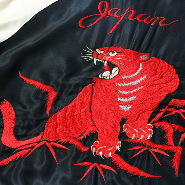 �ڥơ��顼���Ρʥơ��顼�ȥ��襦�ˡ� TT15793-119 / Mid 1950s Style Acetate Souvenir Jacket ��RED TIGER�� �� ��EAGLE�� (AGING MODEL)����������� �����٥˥� ���㥱�å�