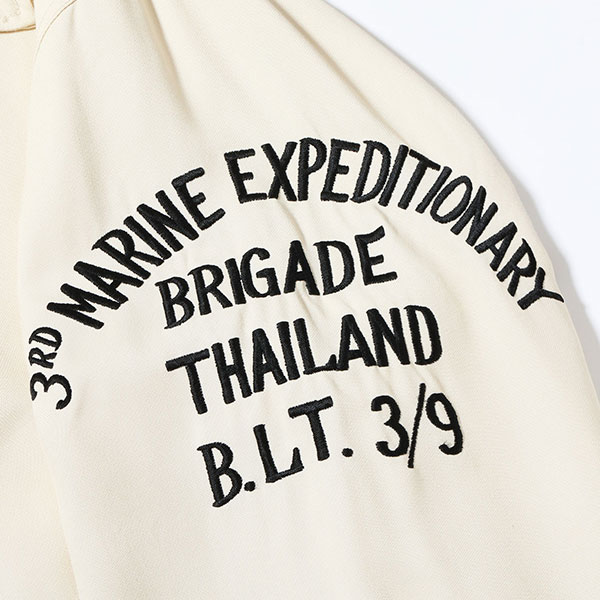 ��BUZZ RICKSON'S�ʥХ��ꥯ���󥺡ˡ� Lot No. BR15715 / TOUR JACKET ��U.S. MARINE CORPS 3rd MARINE EXPEDITIONARY BRIGADE�� ��3��ʼ������ �ĥ������㥱�å� ���������