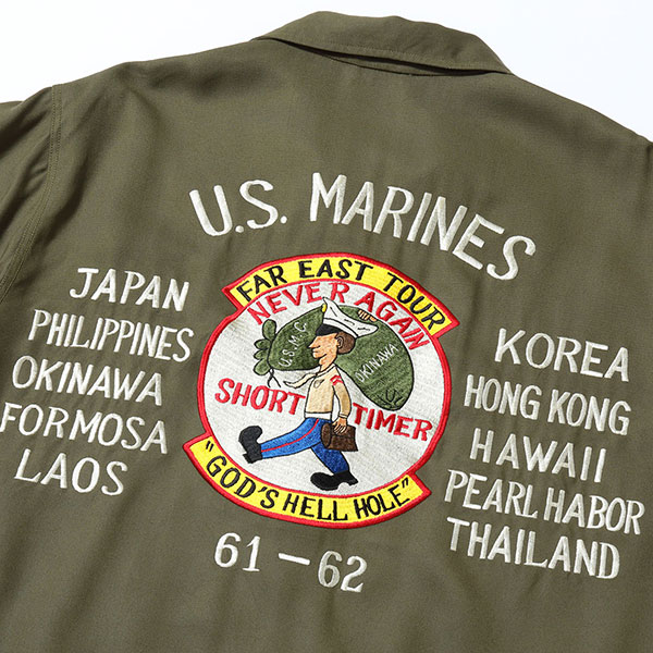 ��BUZZ RICKSON'S�ʥХ��ꥯ���󥺡ˡ� Lot No. BR15715 / TOUR JACKET ��U.S. MARINE CORPS 3rd MARINE EXPEDITIONARY BRIGADE�� ��3��ʼ������ �ĥ������㥱�å� ���������
