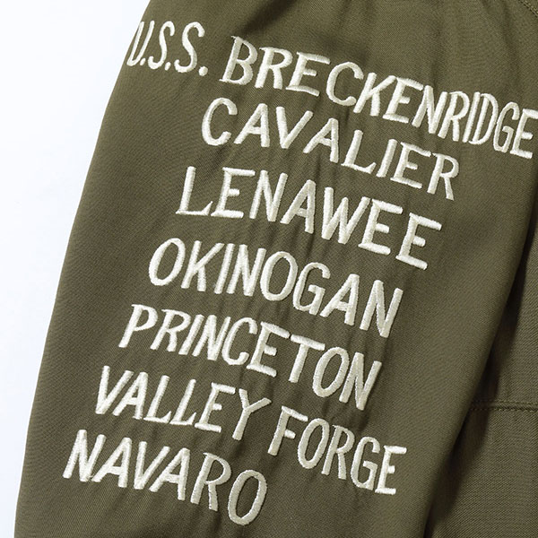 ��BUZZ RICKSON'S�ʥХ��ꥯ���󥺡ˡ� Lot No. BR15715 / TOUR JACKET ��U.S. MARINE CORPS 3rd MARINE EXPEDITIONARY BRIGADE�� ��3��ʼ������ �ĥ������㥱�å� ���������