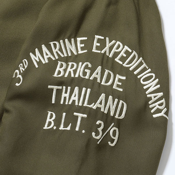 ��BUZZ RICKSON'S�ʥХ��ꥯ���󥺡ˡ� Lot No. BR15715 / TOUR JACKET ��U.S. MARINE CORPS 3rd MARINE EXPEDITIONARY BRIGADE�� ��3��ʼ������ �ĥ������㥱�å� ���������