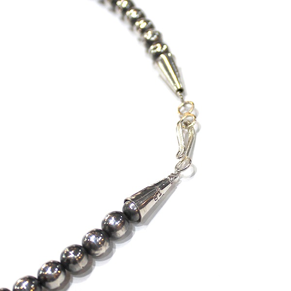 Ericka Nicolas Begayʥå˥饹ӥˡNavajo Pearl Necklace ʥХۥѡͥå쥹 [3mm/55cm] ʥХ² Silver925ʥ󥴥åȥС MatteIngotSilver