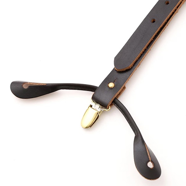 ��Schott�ʥ���åȡˡ�LEATHER SUSPENDER �쥶�������ڥ����