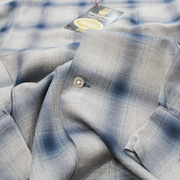 ��TOWNCRAFT�ʥ����󥯥�ե� �ˡ�PENNY'S�ʤڥˡ����ˡ� OMBRE LOOP COLLAR SHIRT ����֥� �롼�ץ��顼����� TC23S00600