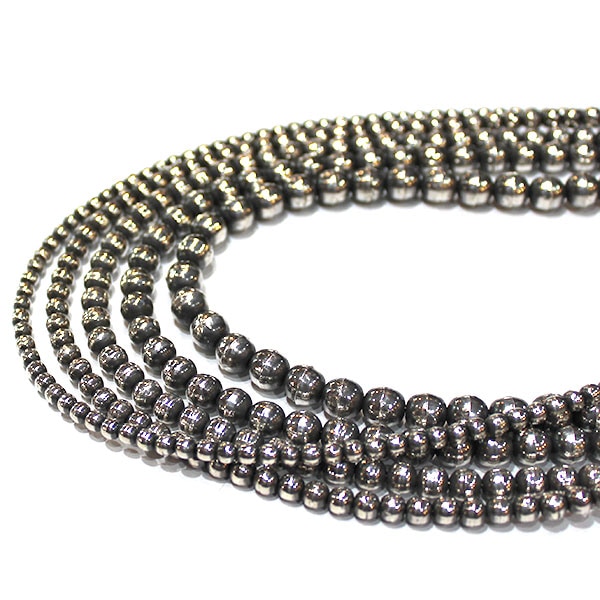 Ericka Nicolas Begayʥå˥饹ӥˡNavajo Pearl Necklace ʥХۥѡͥå쥹 [4mm/35cm] ʥХ² Silver925ʥ󥴥åȥС MatteIngotSilver