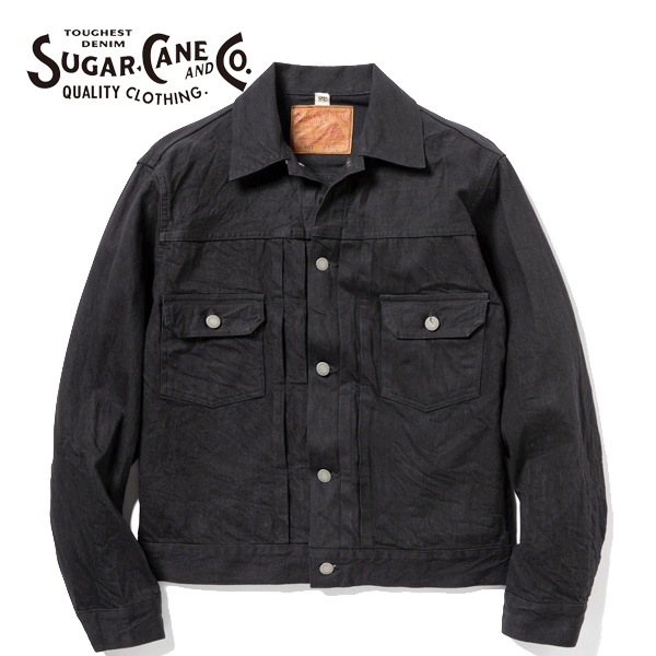 SUGAR CANE（シュガーケーン）】13oz. BLACK DENIM JACKET 1953 MODEL 