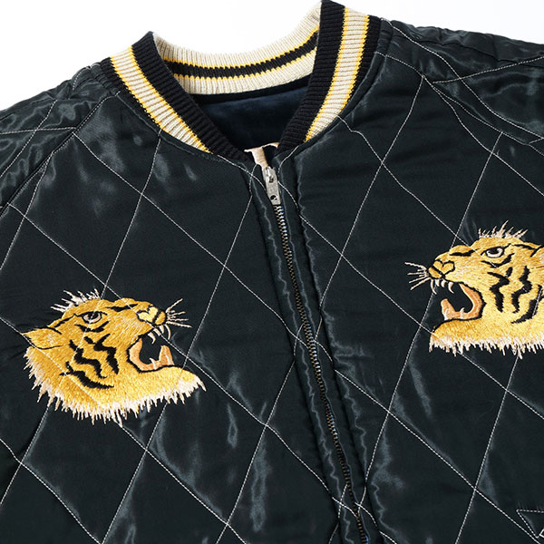 ڥơ顼Ρʥơ顼ȥ襦ˡTT15792-128 / Mid 1950s Style Velveteen Souvenir Jacket ROARING TIGER  JAPAN MAP  ٥˥ 㥱å   ٥ 