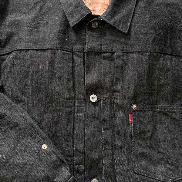 Ground-Alls SILVER STONEʥɥ륺 СȡˡS40's ǥ G-WW2-BK Rigid ꥸå JEANS   BLACK DENIM JACKETS G S40 ֥åǥ˥