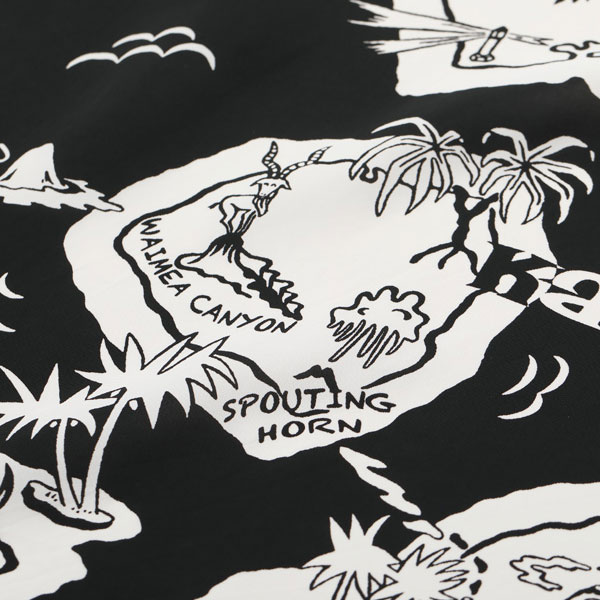 ���ϥ󥬡��ץ쥼��Ȣ���SUN SURF�ʥ��󥵡��աˡ�Lot No. SS39012 / RAYON HAWAIIAN SHIRT ��SHOWING HAWAIIAN ISLAND�� ALOHA �����ϥ���ġ� �ϥ磻���󥷥�� ���ʥ������ݡ��ĥ�����������å� �ѥ��ե��å������ݡ��ĥ�����