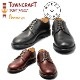 ��TOWNCRAFT �� WHEEL ROBE �ʥ����󥯥�ե� x ������������֡ˡ�6-EYE PLAIN TOE DERBY SHOES��#20075 #15075 �ۡ�������� �����२������ HORWEEN CHROMEXCEL