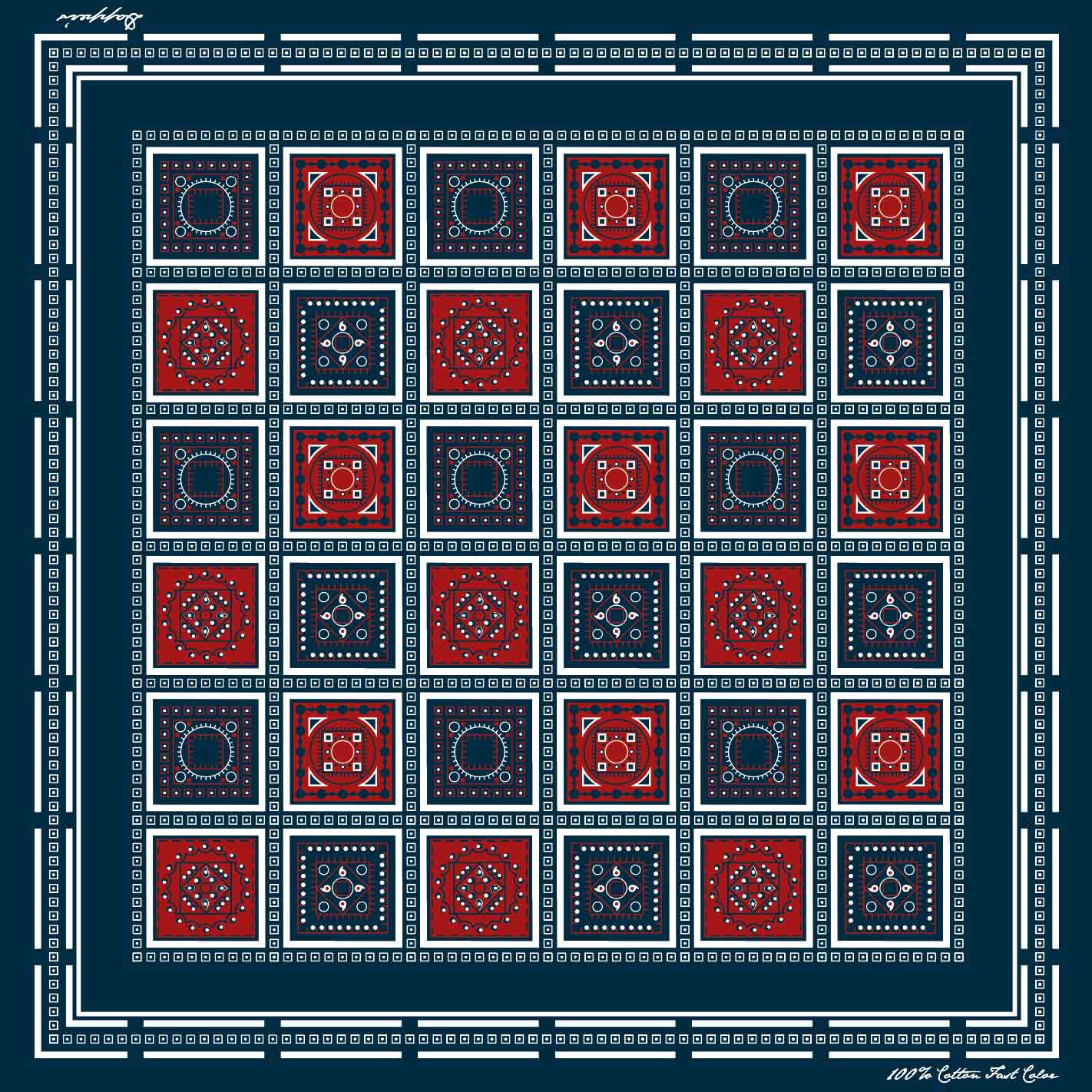 Dapper'sʥåѡˡBandanna Pattern Bandanna LOT1573 MADE IN JAPAN VINTAGE ơ ץꥫ Х