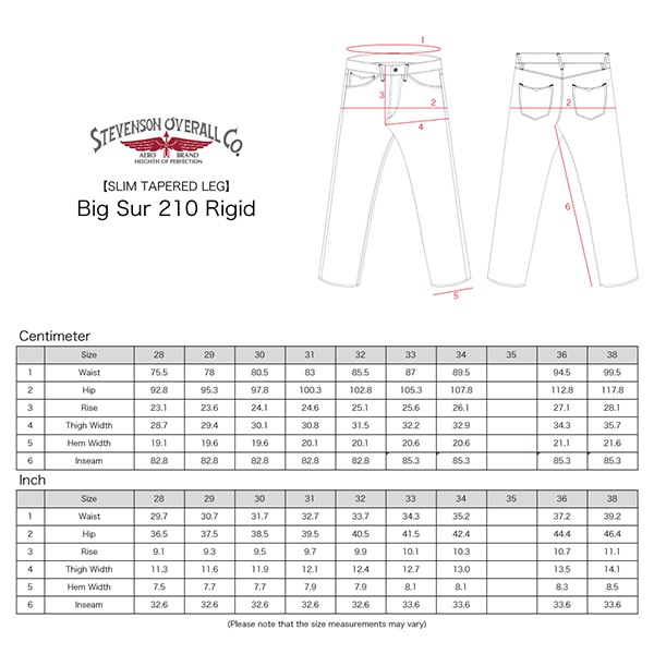 STEVENSON OVERALL CO. FW1 サイズ38 Stevenson Overall Co.（スティーブンソン オーバーオール）】Big Sur