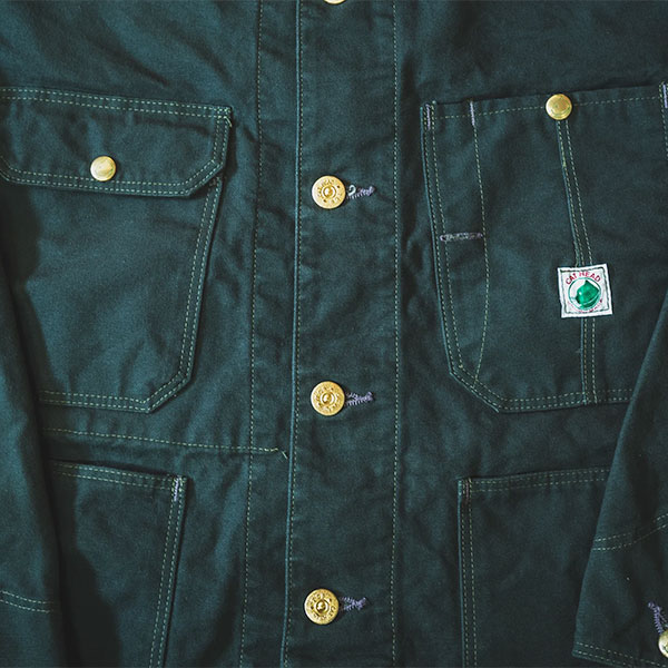 TCB JEANS（ティーシービー ジーンズ ）】Cat Head Jacket Green