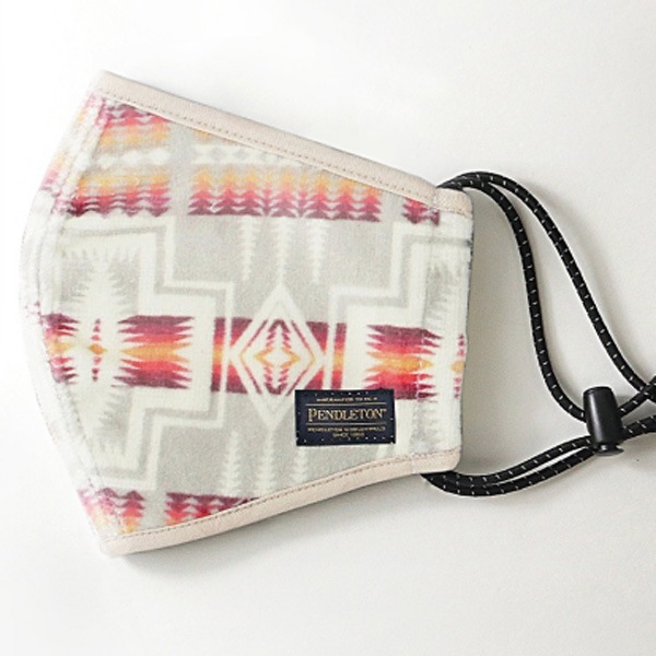 ��PENDLETON(�ڥ�ɥ�ȥ�)��pile fabric mask �ͥ��ƥ����� �ѥ���ޥ���