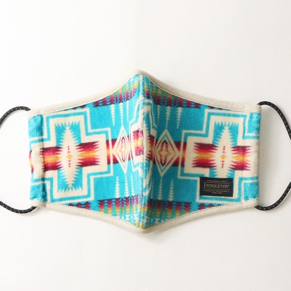 ��PENDLETON(�ڥ�ɥ�ȥ�)��pile fabric mask �ͥ��ƥ����� �ѥ���ޥ���