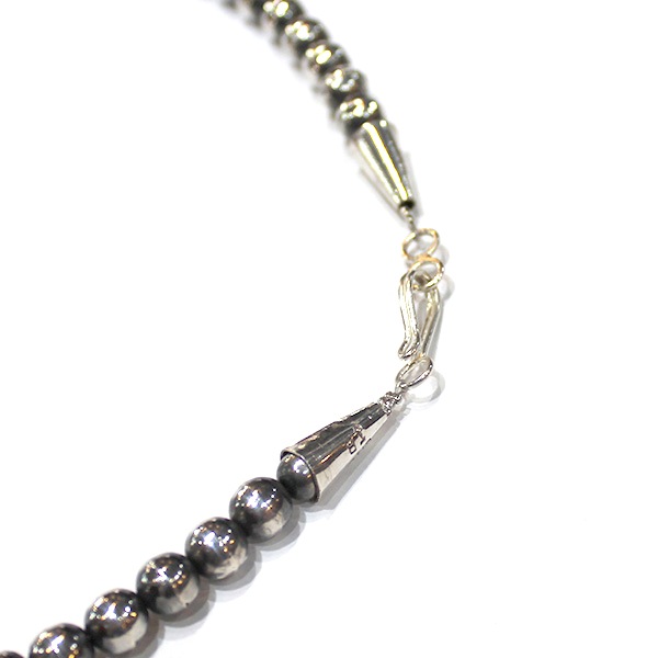 Ericka Nicolas Begayʥå˥饹ӥˡNavajo Pearl Necklace ʥХۥѡͥå쥹 [5mm/55cm] ʥХ² Silver925ʥ󥴥åȥС MatteIngotSilver