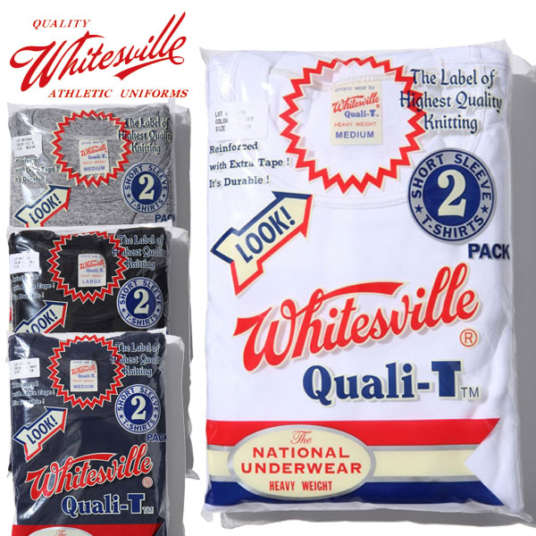 WHITESVILLEʥۥ磻ĥӥˡLot No. WV73544 WHITESVILLE 2-PACK T-SHIRT 2ѥåT