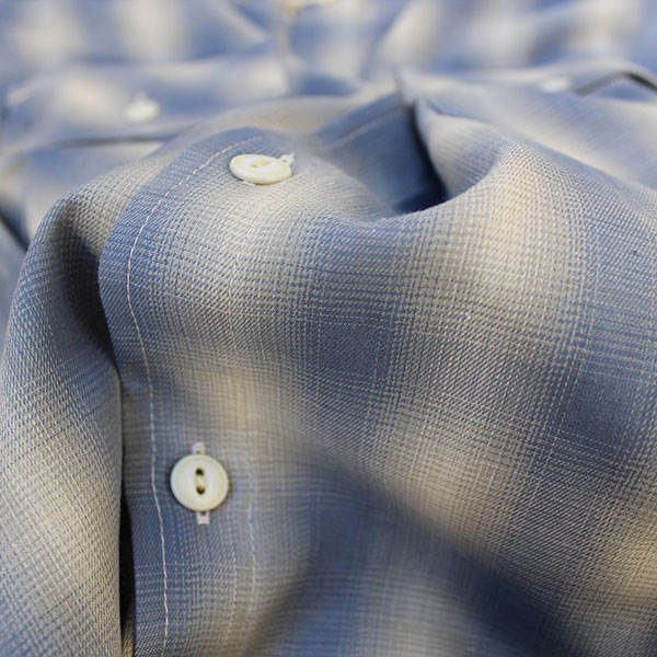 BIG MIKEʥӥåޥˡLot 10245012 OMBRE Rayon Mix Ombre Check L/S Shirts ֥ 졼 å ͥƥ֥ѥˡ NATIVE JAPANESE