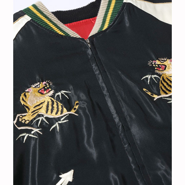 テーラー東洋】 Early 1950s Style Acetate Souvenir Jacket “ROARING
