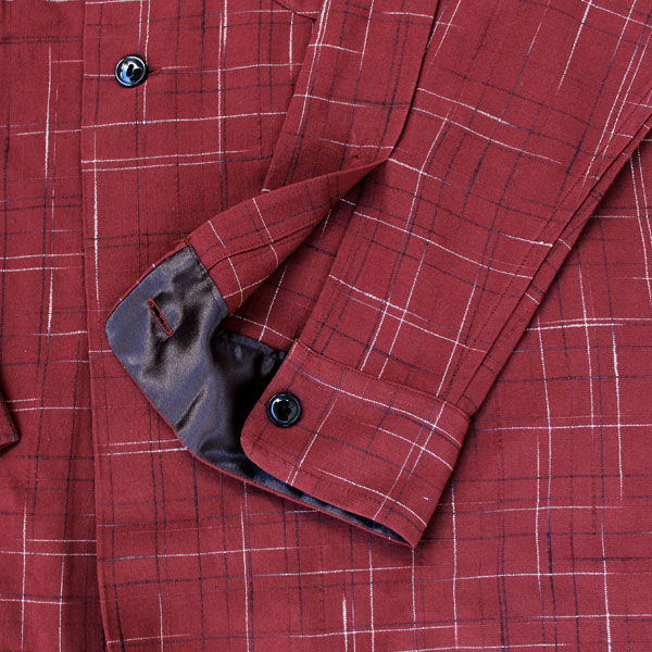 TOWNCRAFT（タウンクラフト）】 50S OPEN SHIRTS CHECK OPEN