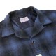 TOWNCRAFTʥ󥯥եȡˡ 50S OPEN WOOL SHIRTS CHECK OPEN SHIRTS Ĺµ֥å