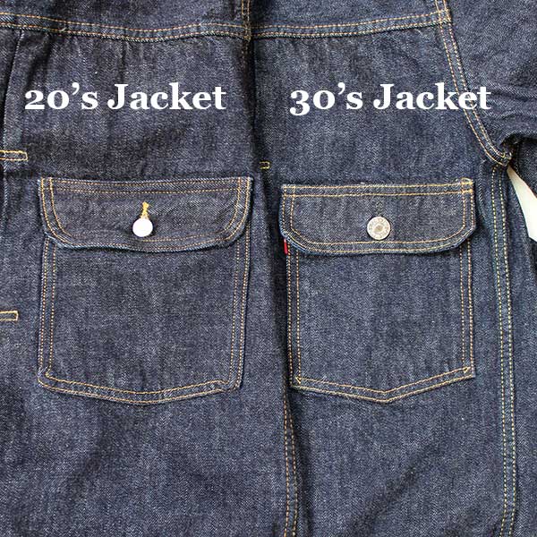 TCB JEANS】20's Jacket Type 1 Jacket ファーストタイプ 日本製