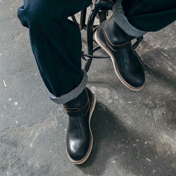 SUREBOOTS (シュアーブーツ)】GRIDLEY（グリッドリー）OIL TEACORE BLK