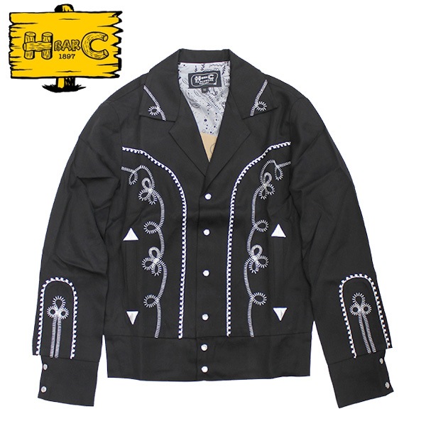 ��H BAR C RANCH WEAR (�������С����� ������������)��Bolero Jacket �ܥ�� ���㥱�å� ����ˡ����ǥåס�Johnny Depp��
