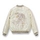 �ڥơ��顼���Ρ� Mid 1950s Style Acetate Quilted Souvenir Jacket ��DUELLING DRAGONS�� �� ��WHITE TIGER�ɡ���������� �����٥˥����㥱�å� Lot No. TT15391-125