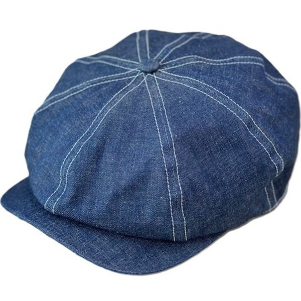 ��Dapper's�ʥ��åѡ���)��MW Special Casquette LOT1833 �ϥ���󥰥���å� �ǥ˥� ���㥹���å� ����ǥ��� �ǥ˥� INDIGO DENIM �����Хå��� �ǥ˥� WABASH