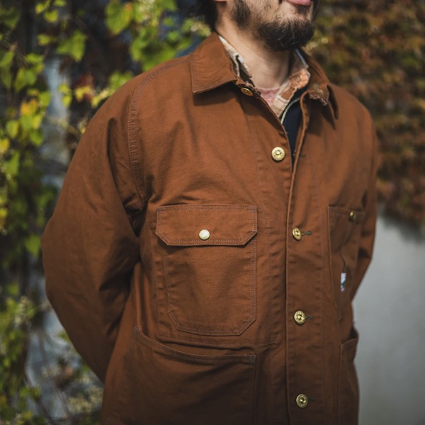 ジャケット・アウター Cat Head Jacket Brown Canvas TCB jeans TCBジーンズ Cat Head Jacket Brown Canvas キャットヘッド