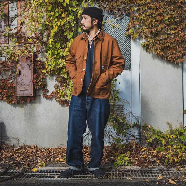 TCB JEANS（ティーシービー ジーンズ ）】Cat Head Jacket Brown