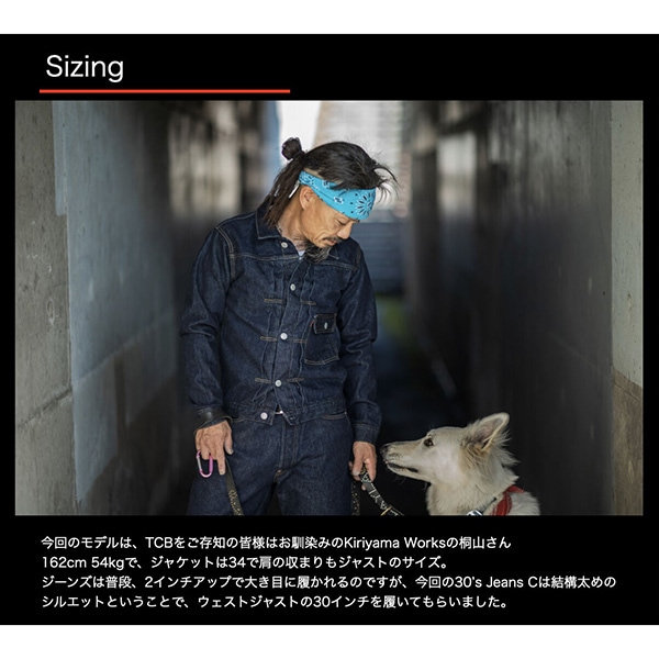 ��TCB JEANS��30's Jeans "C"  ������ DENIM PANTS TCB�����󥺡��ʥƥ��������ӡ� �����󥺡���