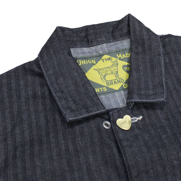 ��TCB JEANS�ʥƥ��������ӡ� �����󥺡��ˡ�Cathartt Chore Coat Denim Herringbone COVERALL TCB�����󥺡�