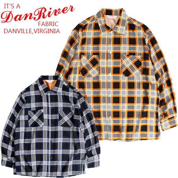 ��DAN RIVER�ʥ����С��ˡ� RAYON BOX CHECK LS SHIRTS �졼���Ĺµ�����
