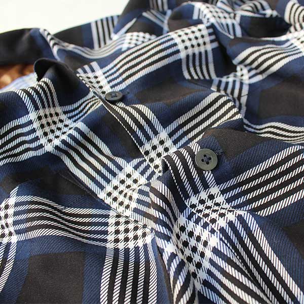 ��DAN RIVER�ʥ����С��ˡ� RAYON BOX CHECK LS SHIRTS �졼���Ĺµ�����