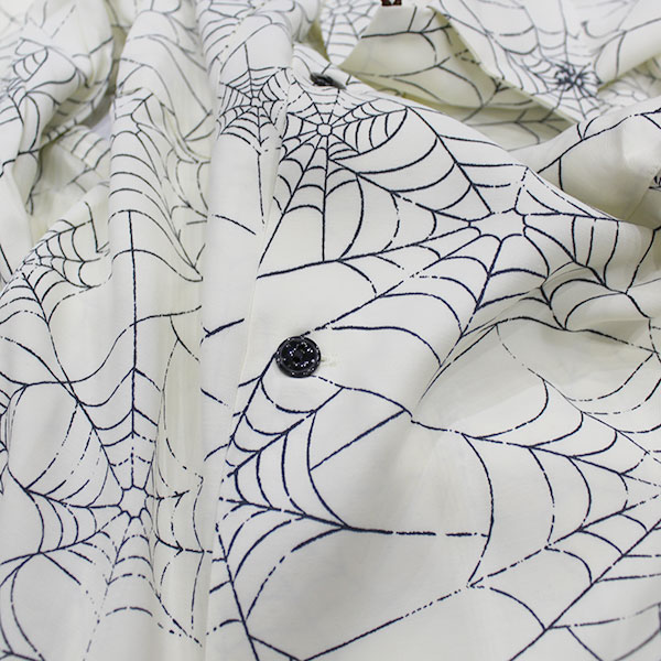 ��The GROOVIN HIGH�ʥ������롼������ϥ��ˡ�Spider Web 1950s Rayon L/S Shirt �������  �졼��󥷥�� �����ץ󥫥顼 TOWNCRAFT 250101 50s L/S Shirt / ���ѥ�����������