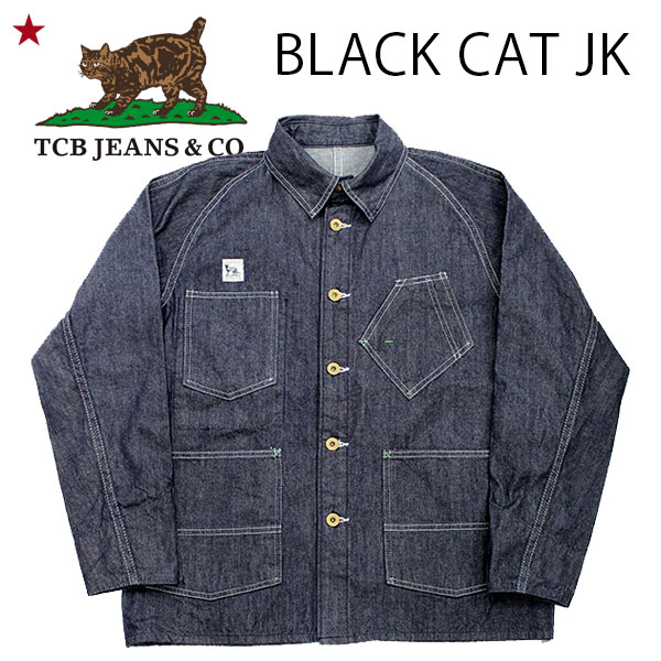 ��TCB JEANS�ʥƥ��������ӡ� �����󥺡��ˡ� TCB BLACK CAT JK ���С������� ���㥱�å�