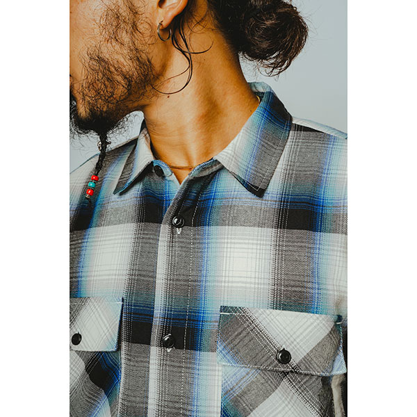 ��BIG MIKE�ʥӥå��ޥ����ˡ�Light Flannel L/S Shirts ����֥� ���åȥ� �����å� ����� �饤�� �ե��ͥ� �ͥ륷��� CHECK SHIRTS 102615100 102615102