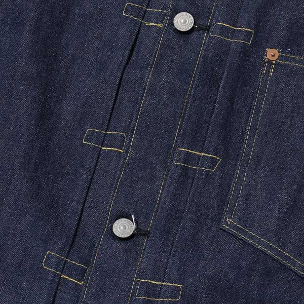 SUGAR CANEʥ奬ˡSC19008 Super Denim Collectibles#08 13.5oz. BLUE DENIM BLOUSE 1946 MODEL