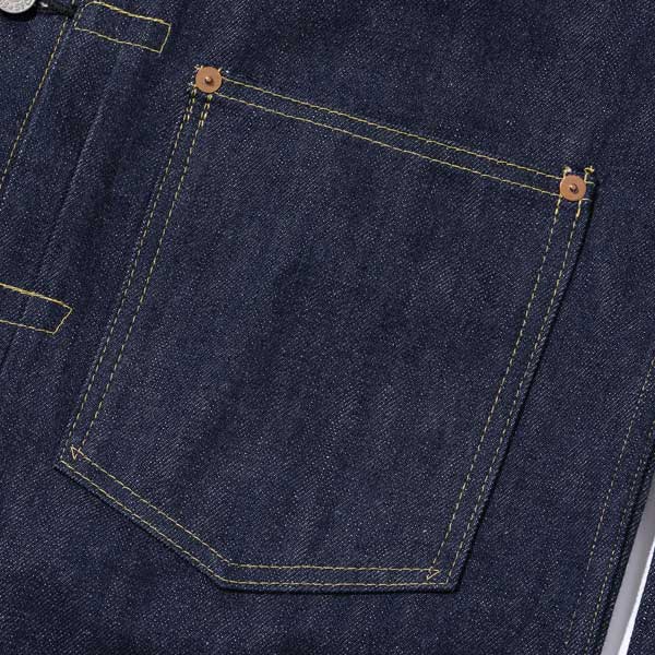 SUGAR CANEʥ奬ˡSC19008 Super Denim Collectibles#08 13.5oz. BLUE DENIM BLOUSE 1946 MODEL