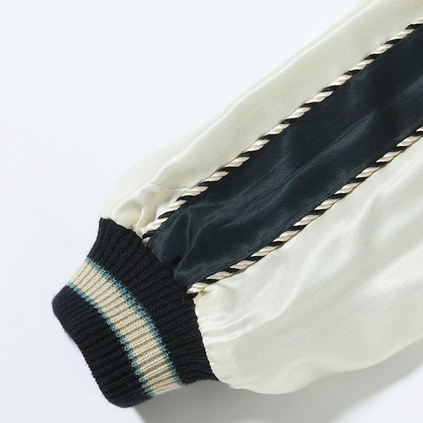 �ڥơ��顼���Ρʥơ��顼�ȥ��襦�ˡ�Lot No. TT15877-119 / Mid 1950s Style Acetate Souvenir Jacket ��ROARING TIGER�� �� ��BLACK DRAGON�� ��������� �����٥˥� ���㥱�å�