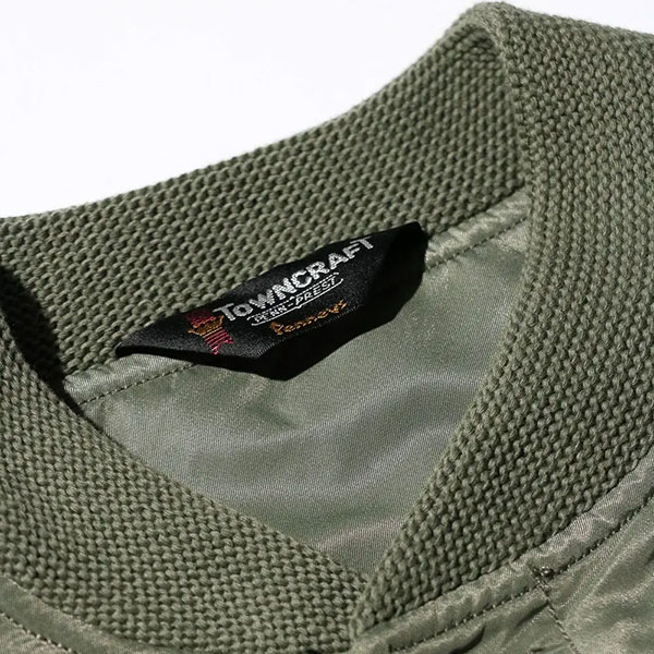 TOWNCRAFTʥ󥯥եȡˡ60S DERBY STYLED JACKET MA-1 FABRIC ӡ㥱å TC24f003CL