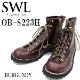 SLOWWEAR LION / SWL ( 饤) 8223H २쥶졼ȥȥ6졼åץ֡ġӥ֥ॽ#100BURGUNDY
