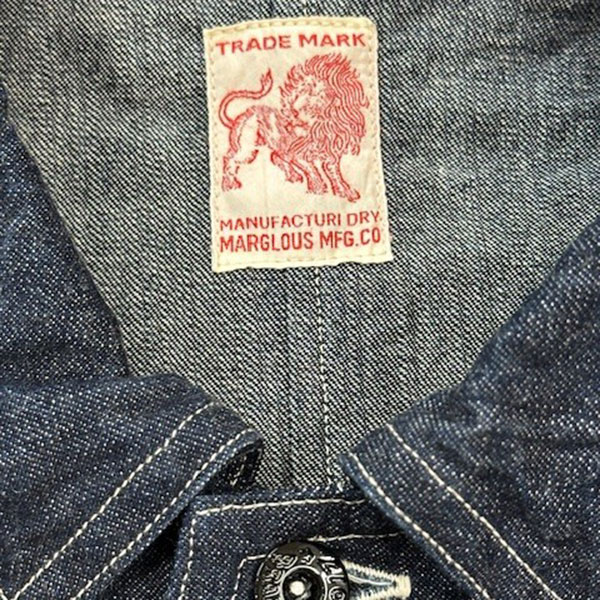 ��LION BRAND�ʥ饤����֥��ɡˡ�Denim Coverall Jacket LOT LION 01 Jacket �ǥ˥५�С������� Dapper's ���åѡ���